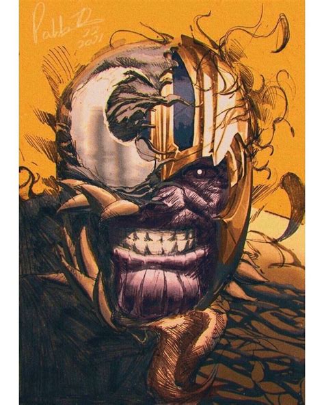 Pablo Teixeira Rosa On Instagram Thanos Venom Thanosdrawing Thanos