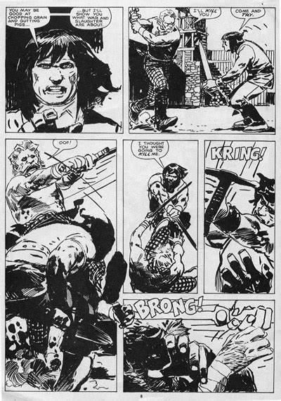 Conan The Barbarian By Zaffino