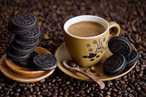 Fondos de Pantalla Hornear Galleta Bebida Café Taza Cuchara Alimentos