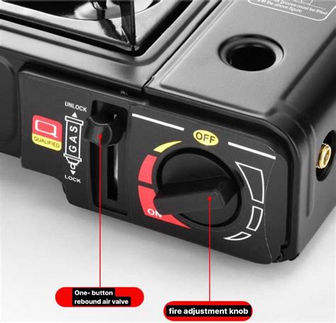 Cassette Stove Outdoor Portable Picnic Stove Household Hot Pot Gas Windproof Magnetic Gas Stove
