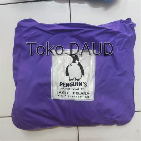 Jual Jas Hujan Setelan Penguin Cx Xxl Xl Jaket Celana Super Tebal