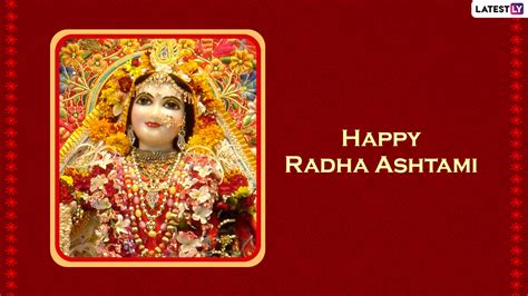 Festivals Events News When Is Radha Ashtami Date