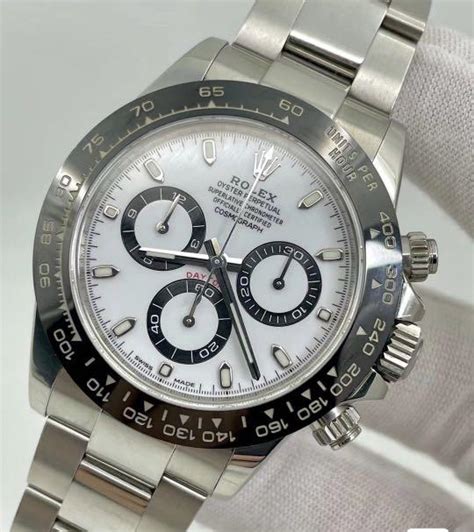 [2021]rolex 勞力士 Daytona 迪通拿 116500ln 陶瓷圈 計時碼表 白熊貓 名牌精品 精品手錶在旋轉拍賣