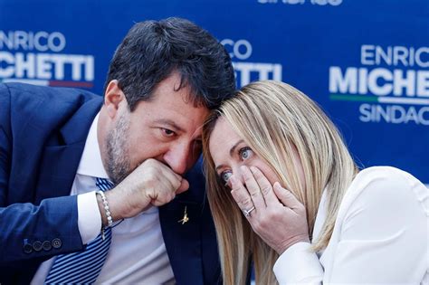 Scintille Tra Meloni E Salvini Dopo La Premiership Tocca Ai Migranti I Dubbi Di Crosetto Sul