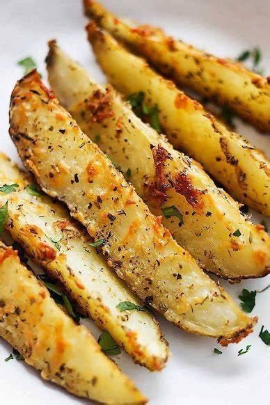 Papas Al Horno Con Ajo Y Queso Parmesano Cocina Eficaz