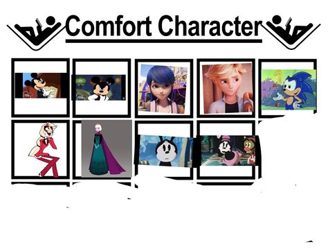 My Comfort Characters By Lexi Mouse On Deviantart