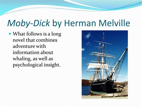 Ppt Moby Dick Powerpoint Presentation Free Download Id2879099