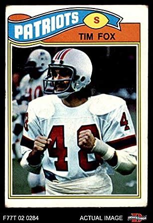 Amazon Topps Tim Fox New England Patriots Football