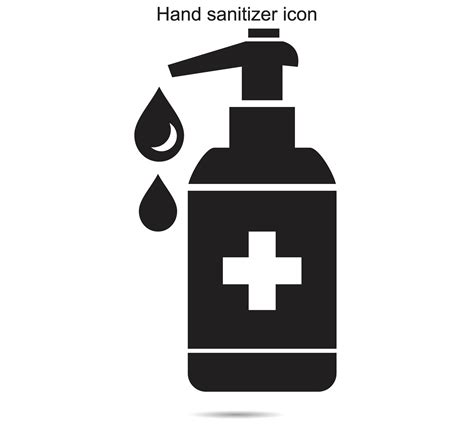 Hand Sanitizer Icon Vector Illustration 26765990 Vector Art At Vecteezy