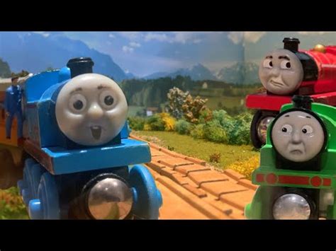 Thomas Gets Bumped Crash Scene Wooden Remake YouTube