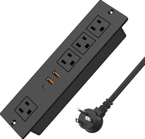 Vilong Tira De Alimentaci N Empotrada Con Pd W Usb C Toma De