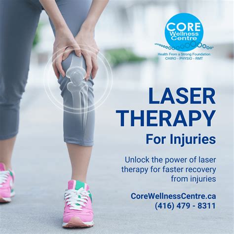 Laser Treatment For Injuries Relieve Tissue Tendon Pain