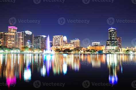 Orlando at night 8335996 Stock Photo at Vecteezy