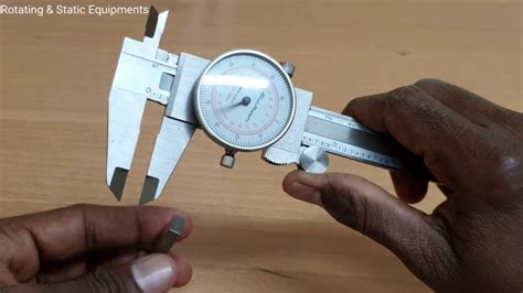 How To Use And Measure Dial Vernier Caliper Rotating And Static