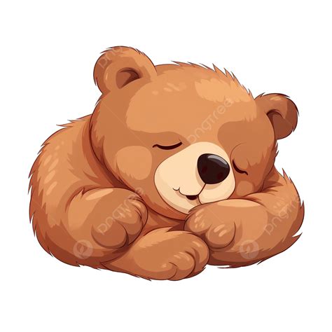 Sleeping Bear Clip Art