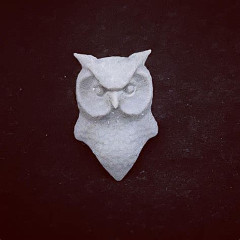 Owl Bird Head Unpainted Wolf King Customs