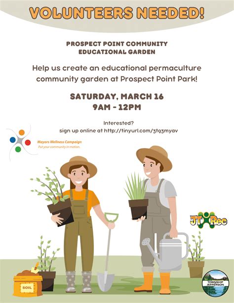 Prospect Point Community Educational Garden Volunteer Day