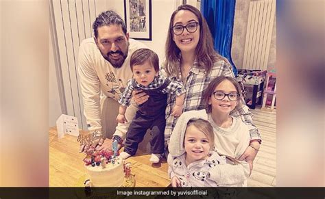 Yuvraj Singh Posts Adorable Picture As Son Orion Turns One: ''We Love You''