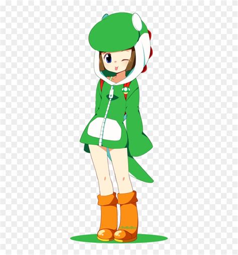 Yoshi Girl By Poffinbox - Imagenes De Yoshi Anime - Free Transparent ...