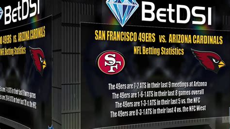 San Francisco 49ers Vs Arizona Cardinals Odds Nfl Betting Picks Youtube