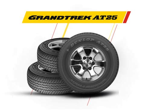 Buy Dunlop Grandtrek AT25 Online UAE Best Grandtrek AT25 SUV Tyres