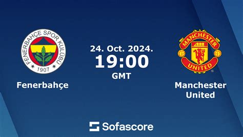 Fenerbahçe Vs Manchester United Live Score H2h And Lineups Sofascore