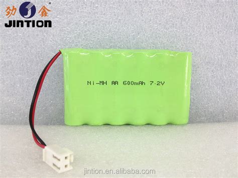 7.2v Ni-mh Aa 600mah Rechargeable Battery Pack With Connector - Buy 7 ...