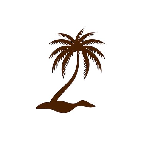 Premium Vector Coconut Tree Logo Icon Design Template Vector