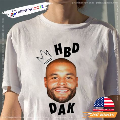 Happy Birthday Dak Prescott Funny Nfl Shirt Unleash Your Creativity