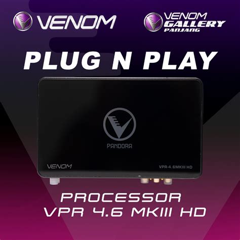 Jual Venom Processor Pandora Vpr Mkiii Hd Channel Dsp Built In