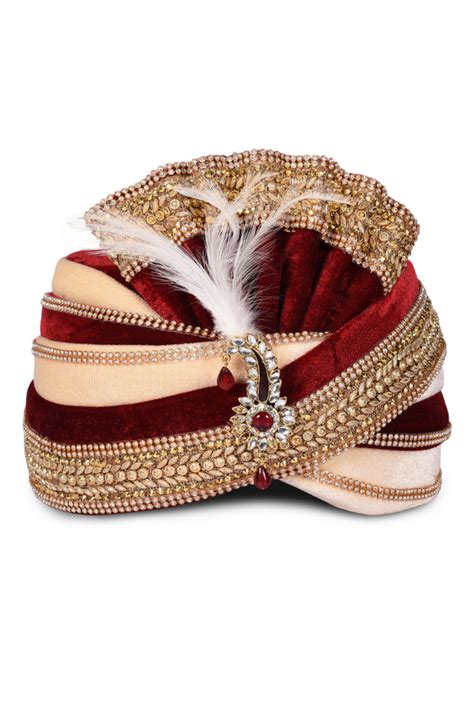 Designer Wedding Groom Turban Shop Online Beige Wedding Indian