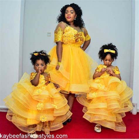 30 Best Matching Mother And Daughter Lace Styles In Nigeria Kaybee