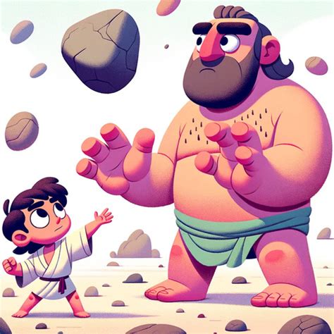 La Historia De David Y Goliat Para Niños Aprende Su Palabra
