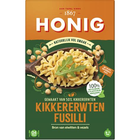 Honig Kikkererwten Fusilli 300g