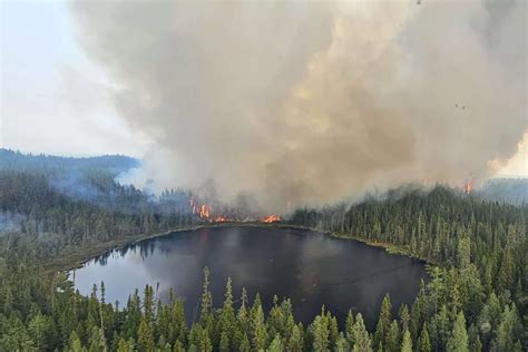 Canada Wildfire Canada Wildfires Smoke Spreads Across America Heat