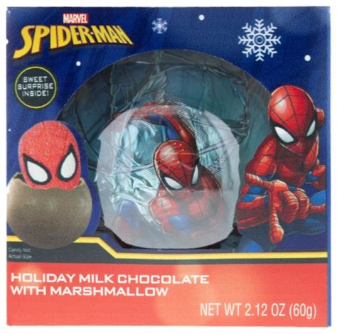 Galerie Holiday Spiderman Chocolate Ball With Marshmellow Oz Ralphs