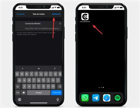 Como Criar Um Atalho Para A Comanda Mobile Em Meu Celular Consumer