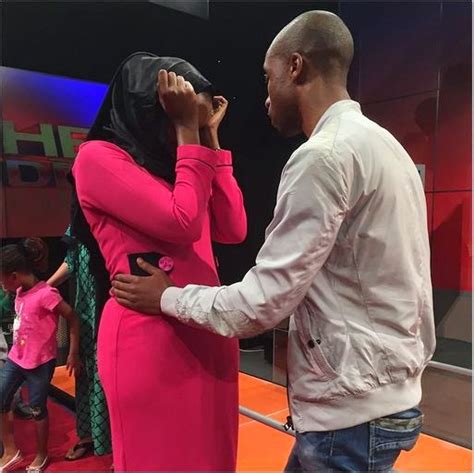 Citizen Tv S Lulu Hassan Sheds Tears On Her Husband S Shoulders On Her Birthday While Live On