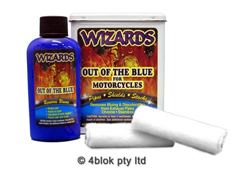 Wizards Out of the blue exhaust bluing remover kit 22019