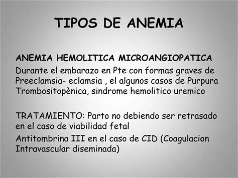 Anemia En El Embarazo Ppt