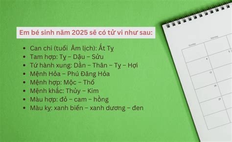 Sinh con năm 2025 tháng nào tốt hợp tuổi bố mẹ phong thủy Baby