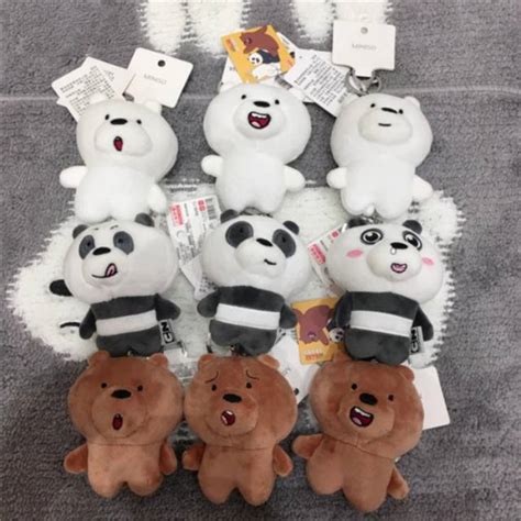 Jual Miniso We Bare Bears Keychain Gantungan Kunci 4inch Shopee Indonesia