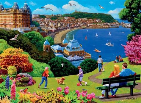 Ravensburger Happy Days No 1 Look North 4 X 500 Piece Jigsaw Puzzle