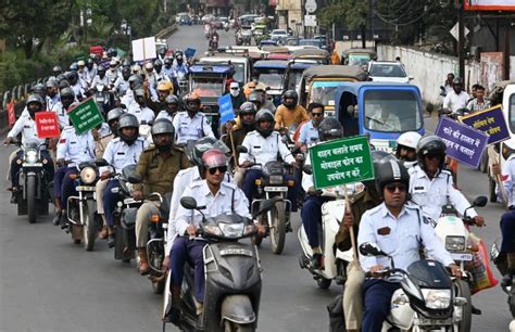 राजधानी में बाइक रैली निकालकर राष्ट्रीय सड़क सुरक्षा माह की शुरुआत देखें वीडियो National Road