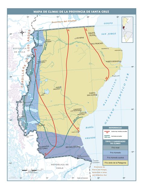 Mapas De Los Climas De La Argentina Educ Ar