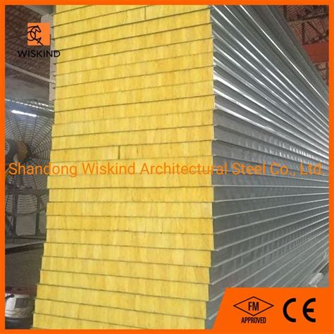 Mm Mm Mm Mm Insulation Fireproof Glass Wool Wall Roof Outside