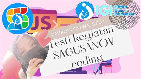 SAGUSANOV CODING Tugas 8 Testimoni YouTube