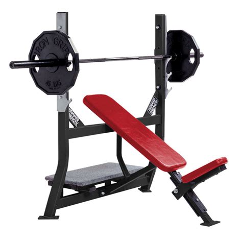 Hammer Strength Olympic Military Bench Used Gym Equipment