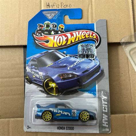 Hot Wheels Honda S S K Blue Factory Sealed Shopee Malaysia