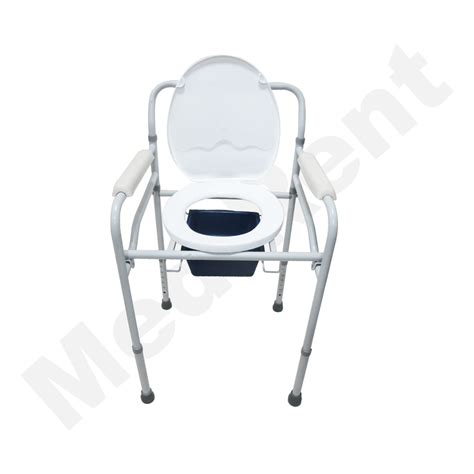Commode Chair Folding Adjustable. Eco | Medical Equipment on Rent ...